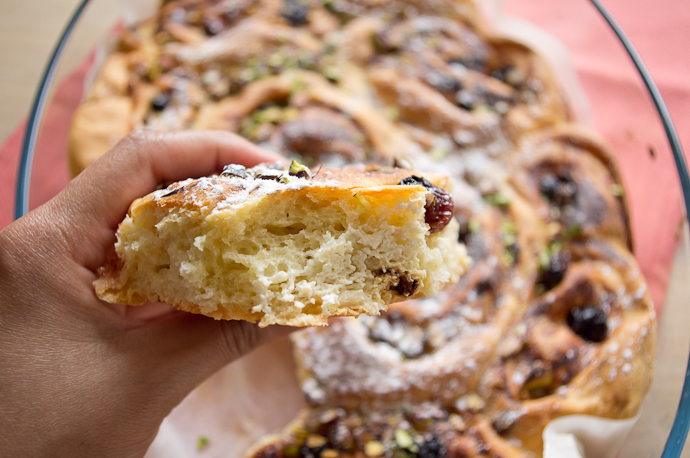 Les Cinnamons rolls vous connaissez ? Découvrez la variante à la ricotta et aux fruits secs !