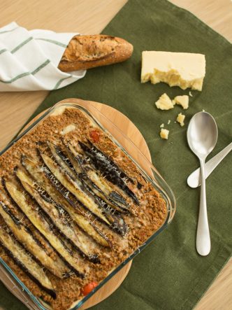 Recette de la moussaka de dinde et sa béchamel végétale