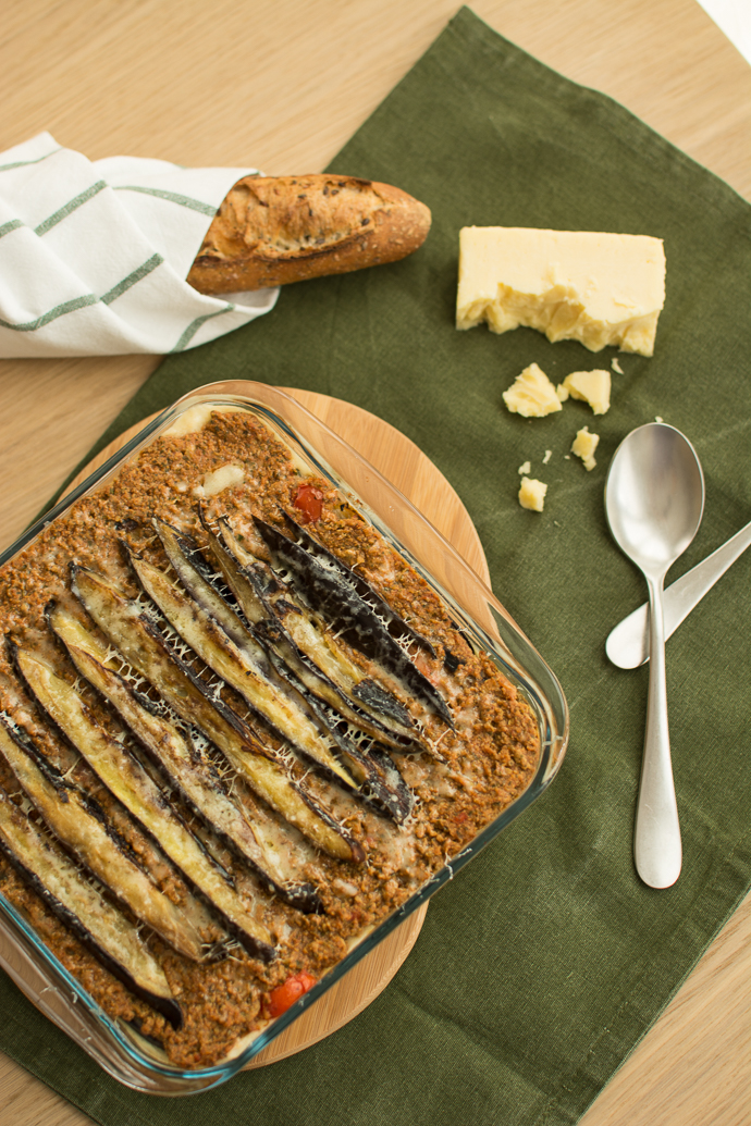 Recette de la moussaka de dinde et sa béchamel végétale