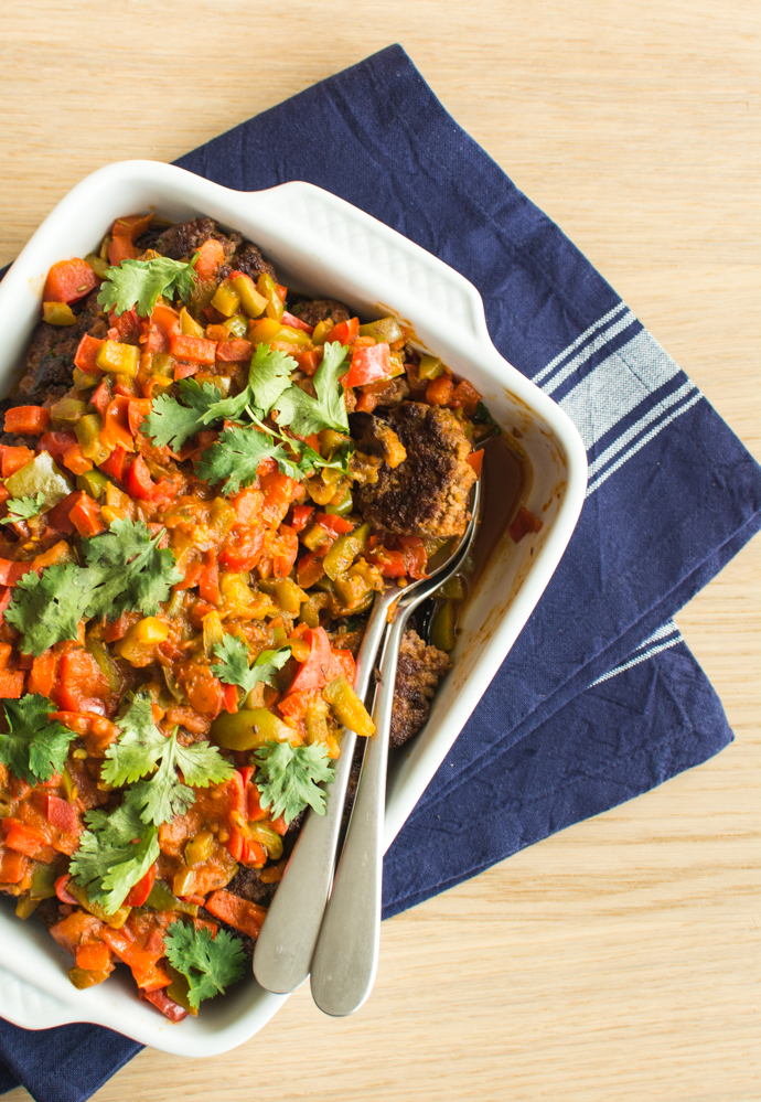 Kefta aux tomates et ses aubergines confites - recette algérienne