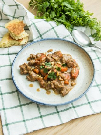 Recette blanquette de veau au lait de coco