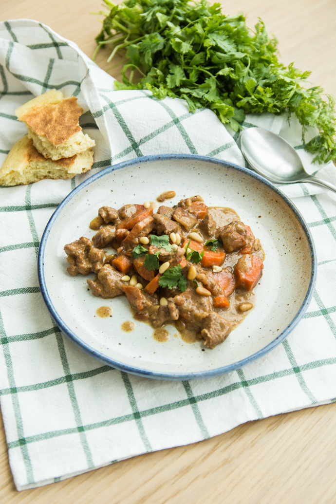 Recette blanquette de veau au lait de coco