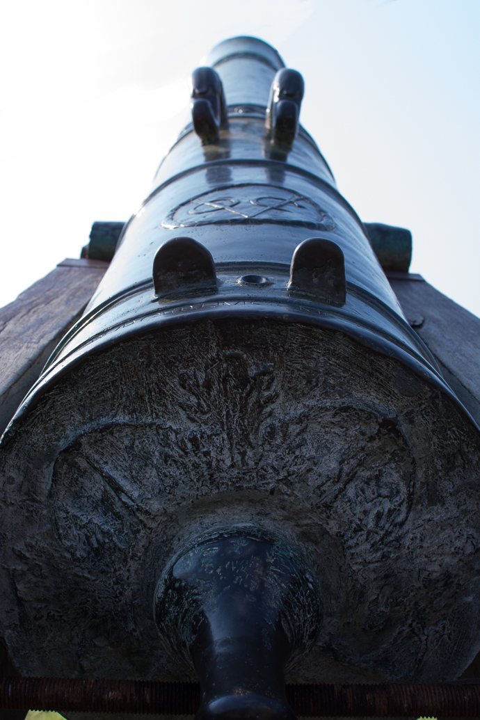 Canon de l'armée Malaisienne qui permettait de protéger l'ile de Pénang au Fort Cornwallis