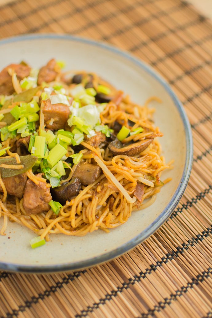 Recette de Mi Goreng au poulet facile