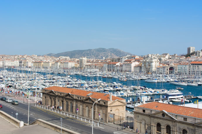 Marseille - vue sur le Vieux Port