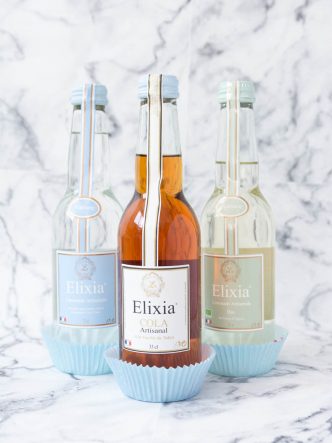 Trio de limonade elixia au cola, agave bio et limonade artisanale