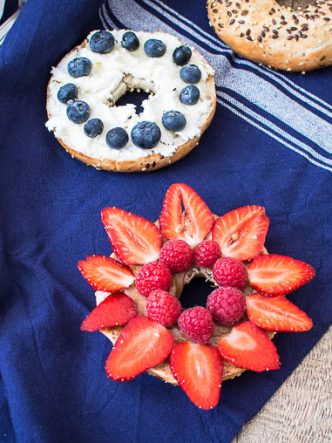 Bagels pour les pique-niques et les beaux jours d'été