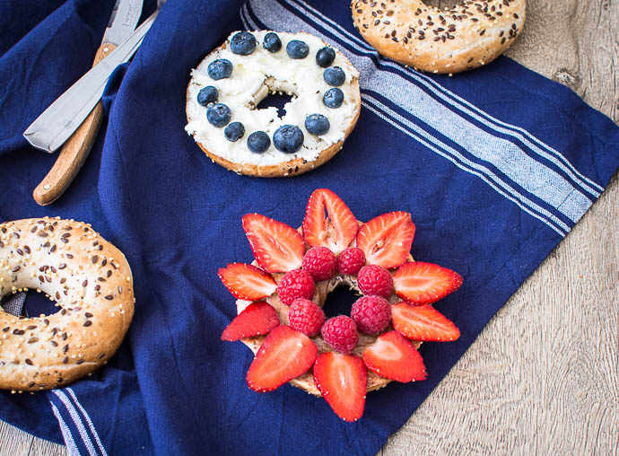 Bagels pour les pique-niques et les beaux jours d'été