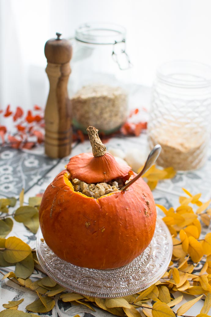 Courge d'automne : le potimarron sublimé par les champignons et la levure maltée