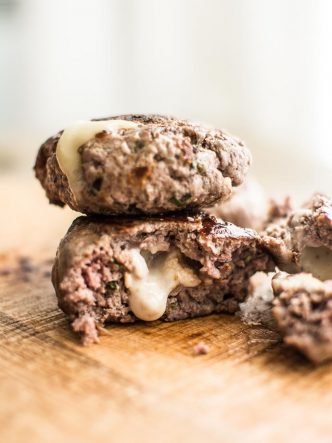 steak bœuf avec cœur de fromage - reblochon Jospeh Paccard