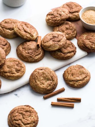 Snickerdoodles végétaliens - recette sans lactose