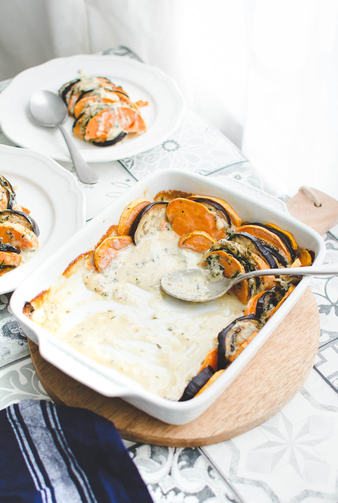 Quand c'est bon, il en reste rarement dans le plat à gratin !