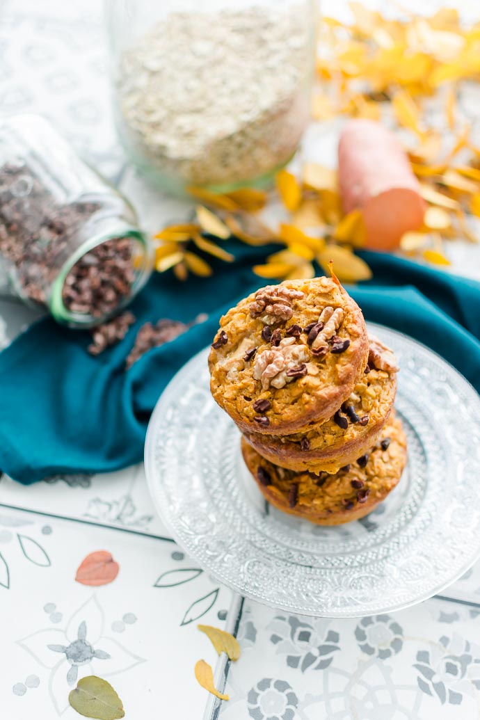 Une alternative aux gâteaux industriels très sucré, gras et salé ? Optez pour les gâteaux à la patate douce