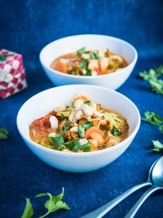 Un bon bol de soupe thaïe pour se réchauffer en hiver