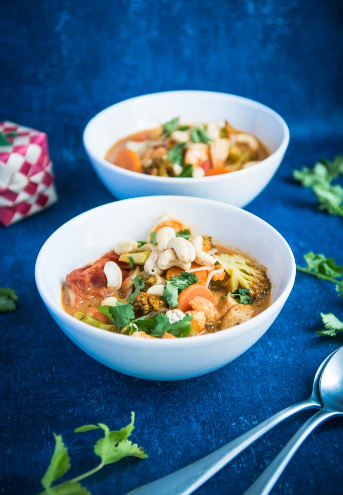 Un bon bol de soupe thaïe pour se réchauffer en hiver