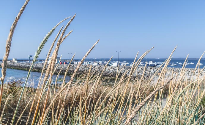 Vue sur la mer de l'Hôtel Anne de Bretagne