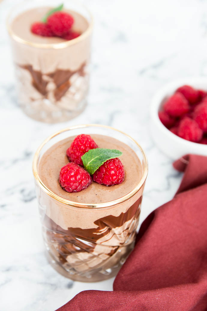 Framboises, cacao et café pour un petit déjeuner gourmand et healthy