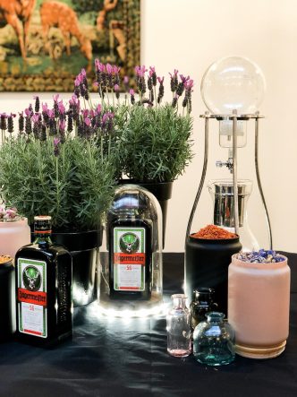 Cocktail floral Jägermeister - le Oh Deer