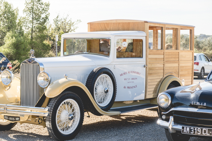 Voiture de collection Delage - Musée Automobile des Baux de Provence