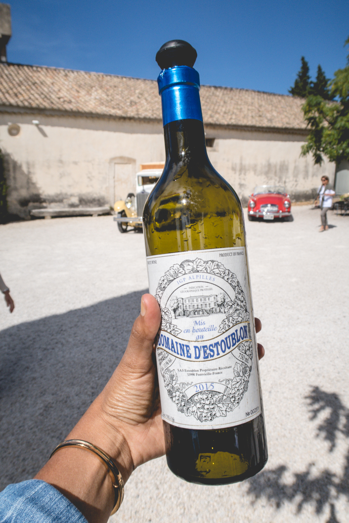 Chateau d'Estoublon - vin blanc biologique de la Vallée des Baux de Provence