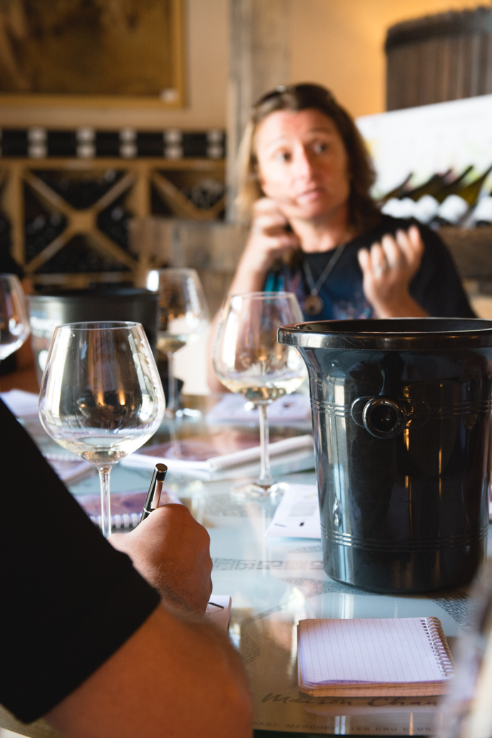 Domaine de Chanzy - dégustations de vin blanc