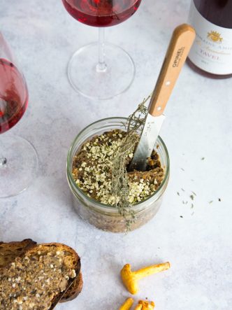 Terrine végétale aux champignons et lentilles