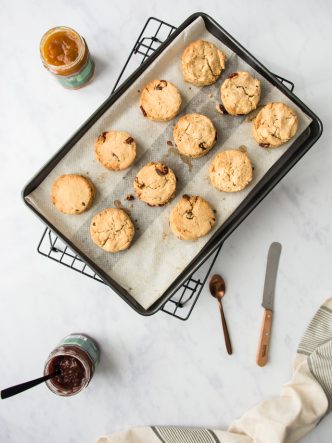 Au petit-déjeuner ou au goûter, tentez les scones à l'anglaise