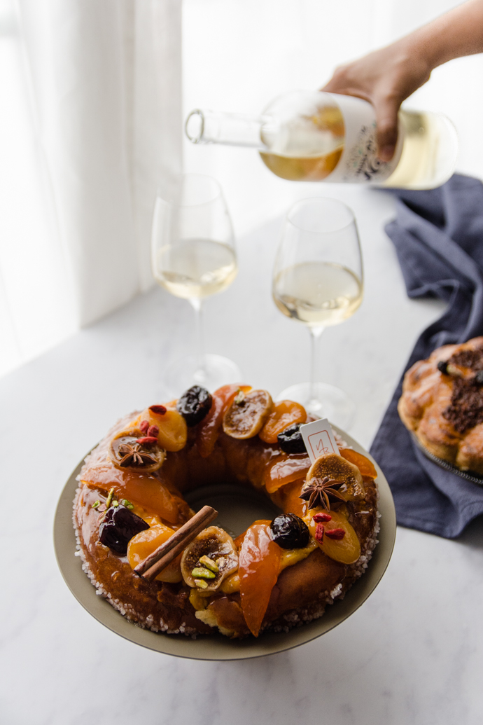 Un petit verre de Muscat de Noël avec votre Couronne des Rois ? 