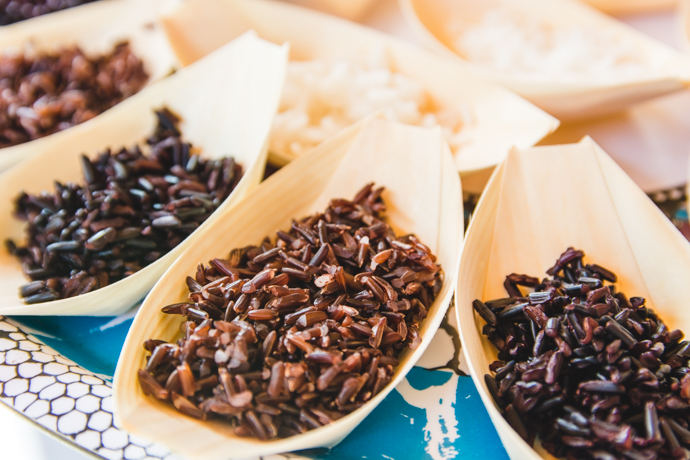 Les riz colorés de Camargue ont une haute valeur nutritive : vitamines, fibres, protéines...