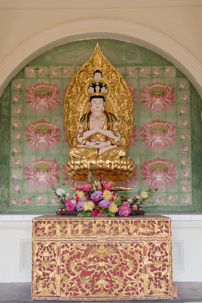 Statue de Boudha, Pagode du Kek Lok Si Temple, Penang, Malaisie