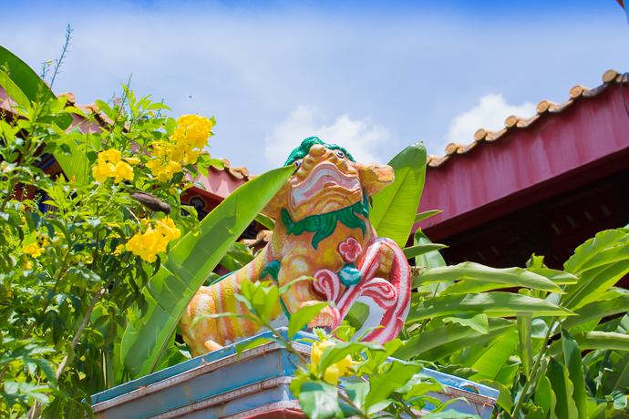 Statue de tigre, Kek Lok Si Temple, Penang, Malaisie