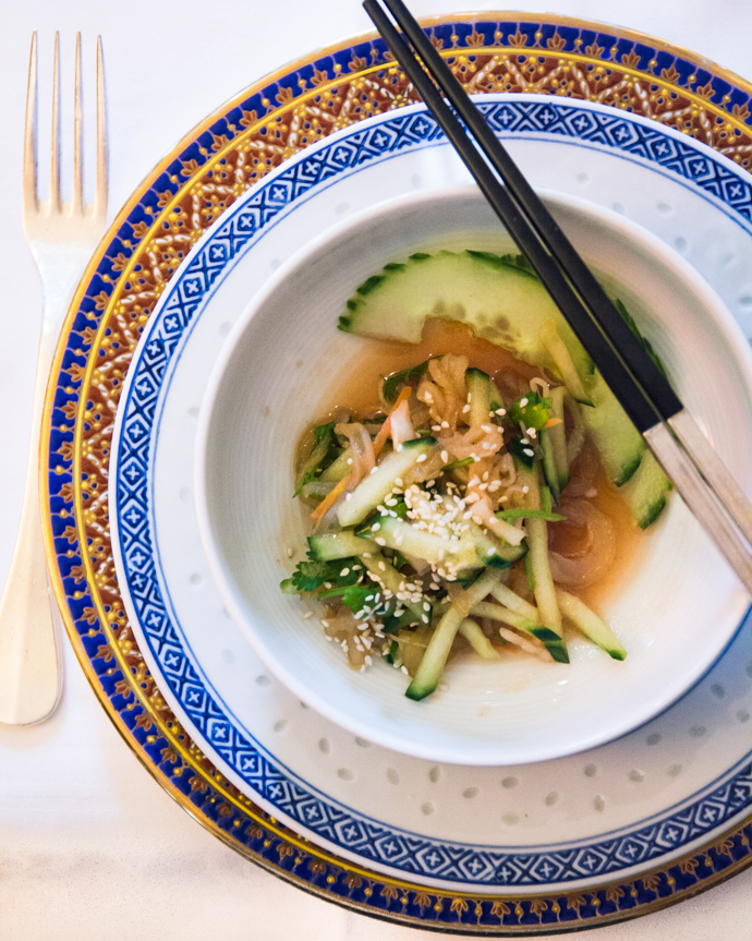 Salade de Méduse - Restaurant Chez Ly à Paris