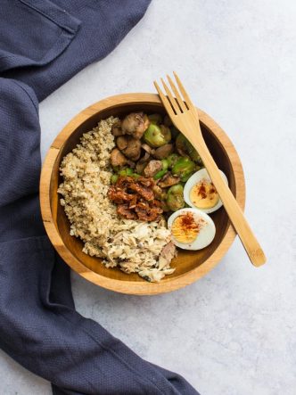 Une salade d'été sans verdure mais riche en protéines avec le nouveau superfood : le maquereau