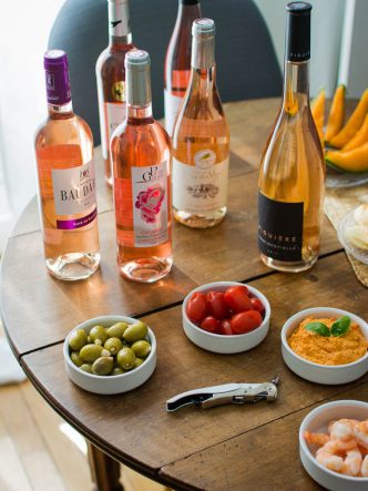 Dégustation de vins rosés d'été 2019