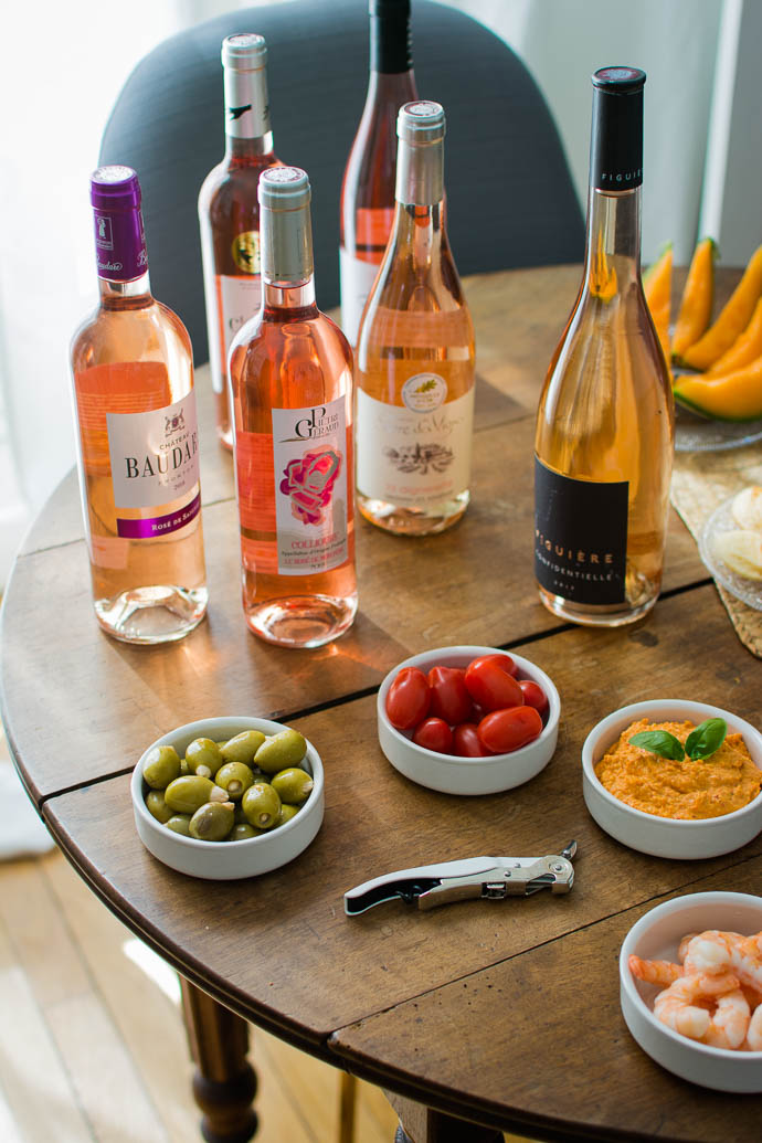 Dégustation de vins rosés d'été 2019