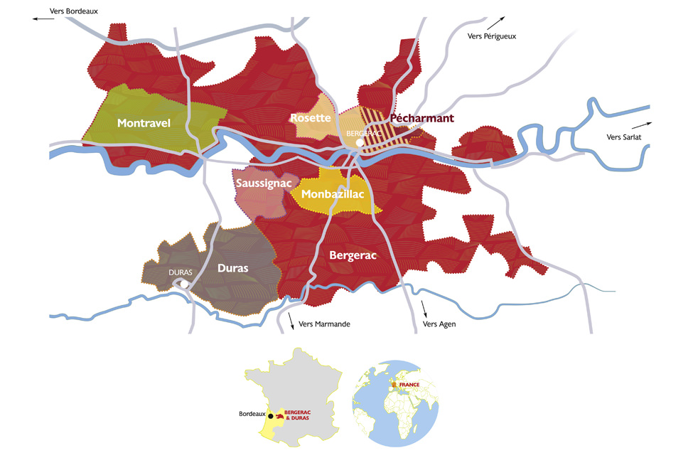 Vignobles & terroirs de Bergerac Duras