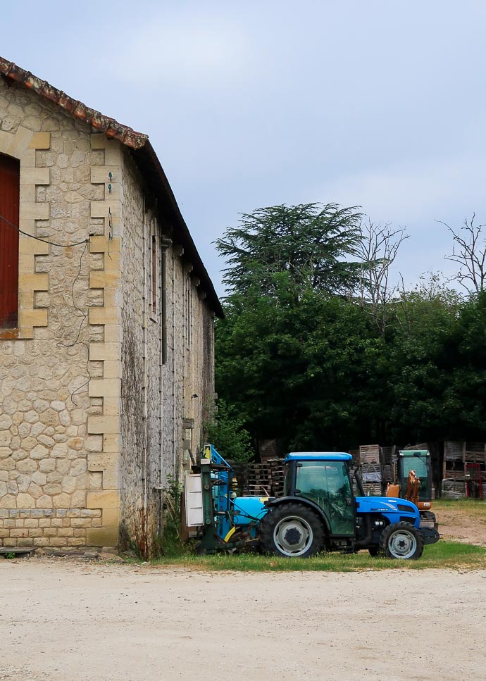 Tracteur à la campagne - Bergerac