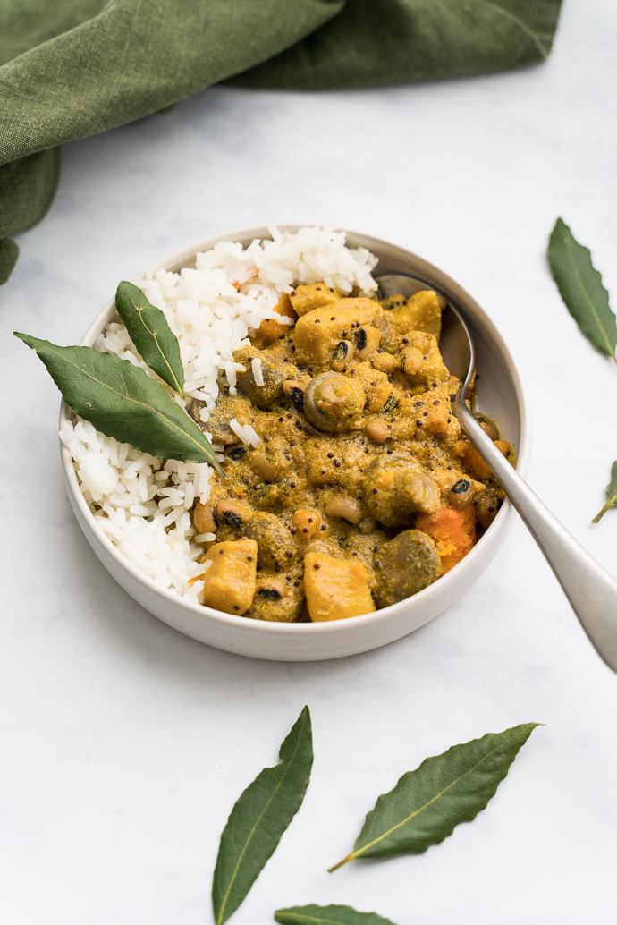 Curry de légumes d'hiver crémeux - recette végétarienne