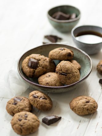 Recette de cookies au chocolat et noisette - sans beurre