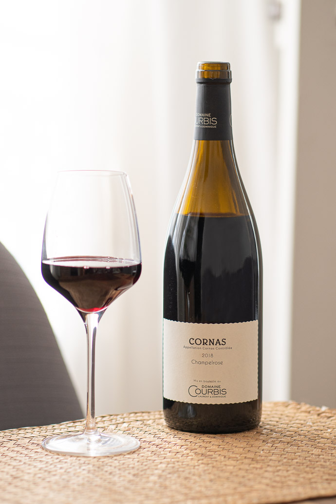 Vin du Domaine Courbis - Champelrose Cornas 2018