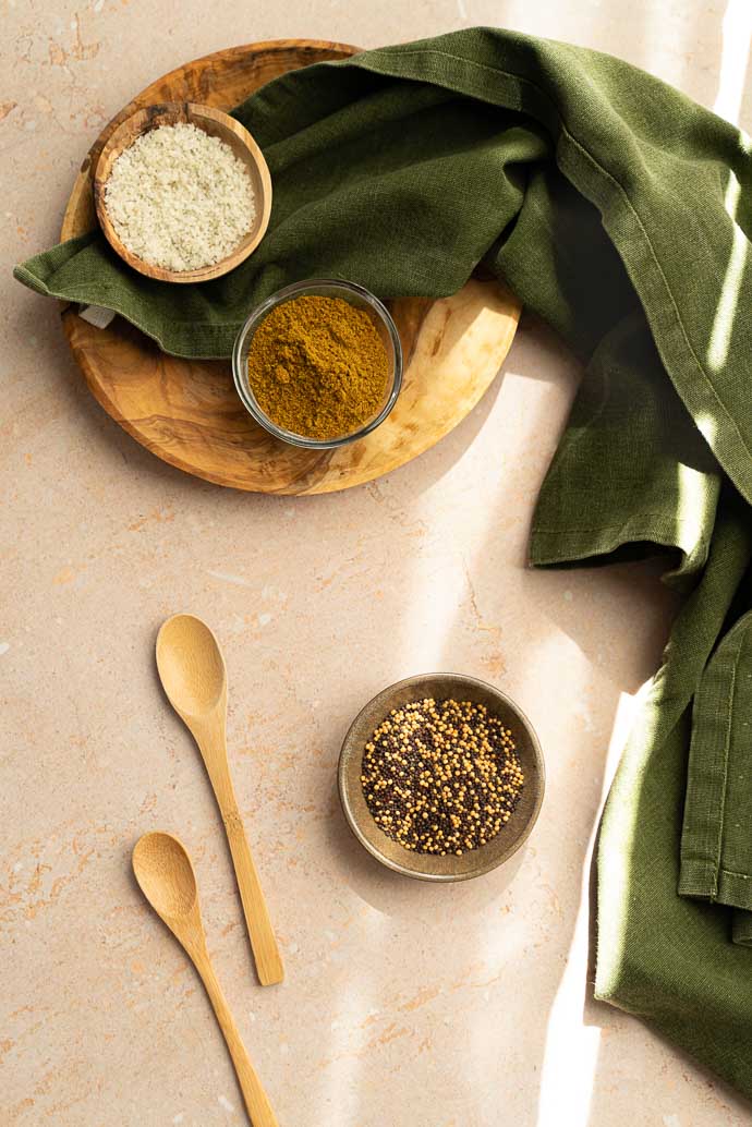 Curry de pois chiches, crème de coco et épinards - recette indienne