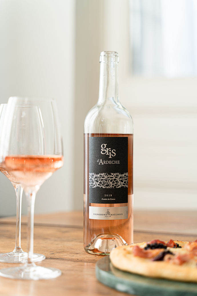 Vin Gris d'Ardèche par les Vignerons Ardechois