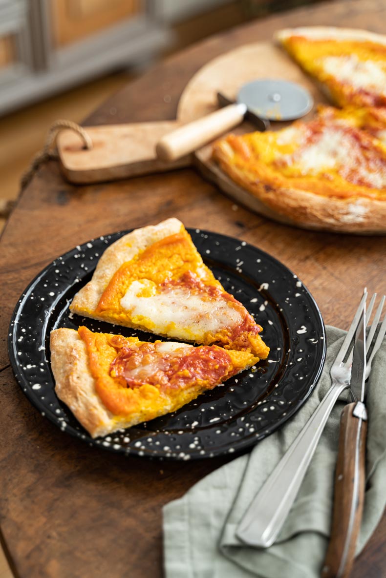 Faire sa pizza maison à la courge butternut