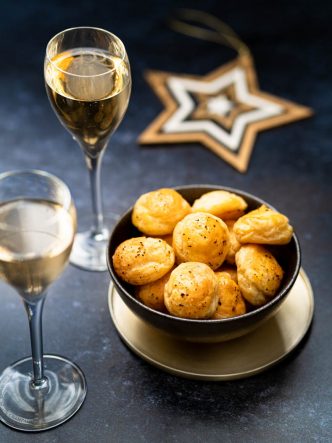 Gougères au Comté pour l'apéritif - sans lactose