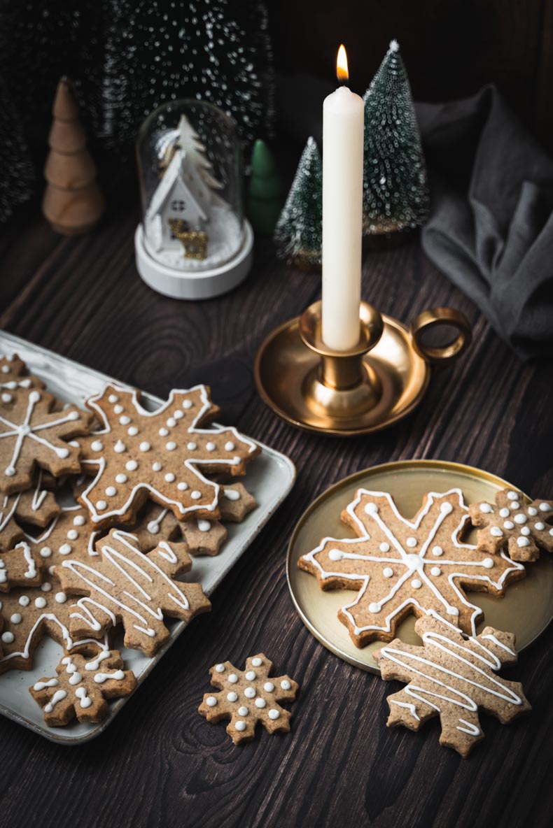 Faire des Sablés de Noël à la noisette et sarrasin