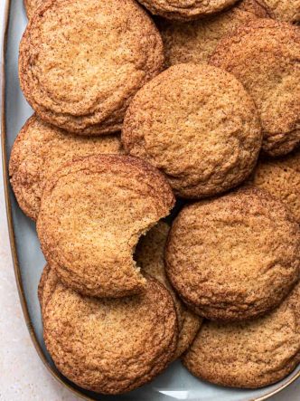 Recette facile de snickerdoodles, sans crème de tartre - recette inratable & sans lactose