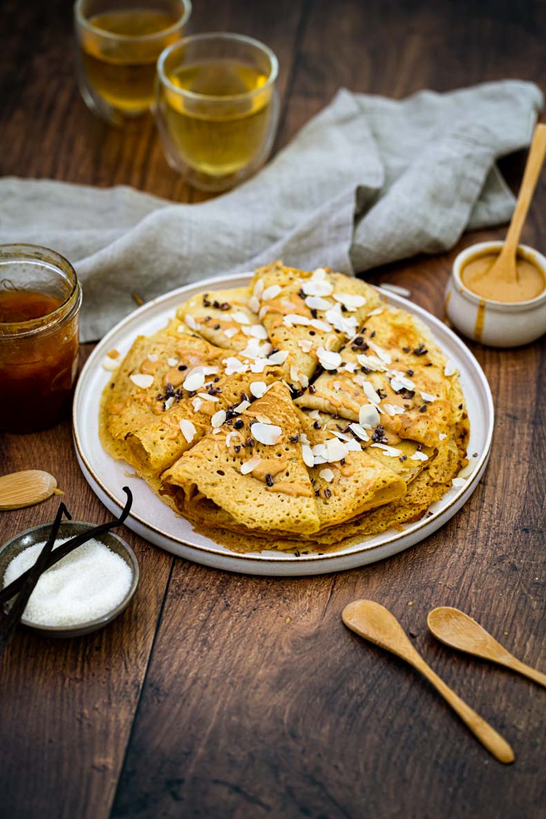 Des crêpes sans gluten pour la Chandeleur grâce à la farine de banane plantain !