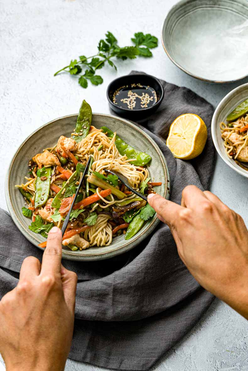 Recette de wok au poulet inratable