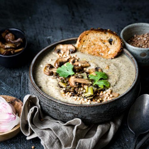 Soupe lentilles champignons deals