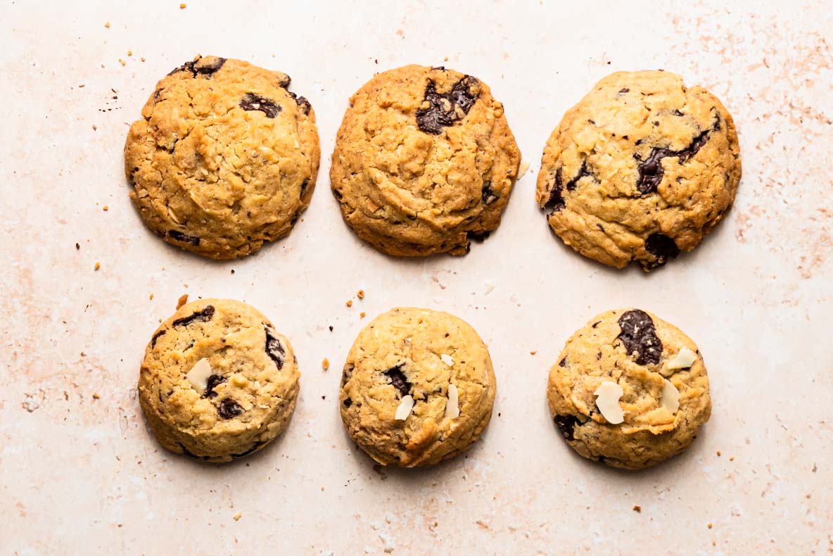 2 cuissons différentes pour la même recette de cookies - découvrez mes astuces pour les réussir à chaque fois